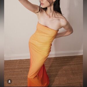 Boskemper ZARA MAXI DRESS IN DUSK PRINT